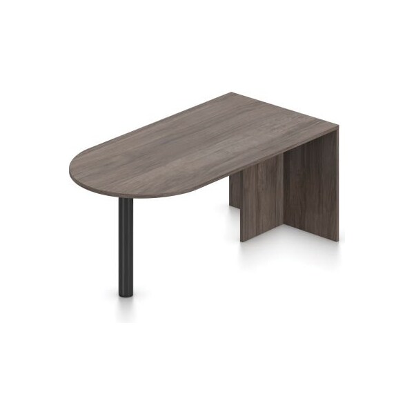 Gec Offices To Go Peninsula - 71"W x 36"D x 29-1/2"H - Artisan Gray SL7136DI-AGL - main